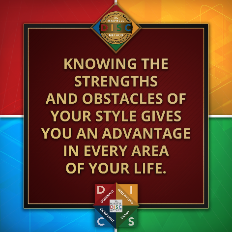A poster of knowing the strengths and obstacles of your style gives you an advantage